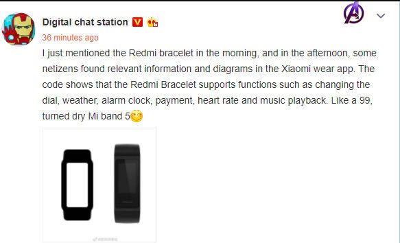 ویژگی های برجسته Redmi Band