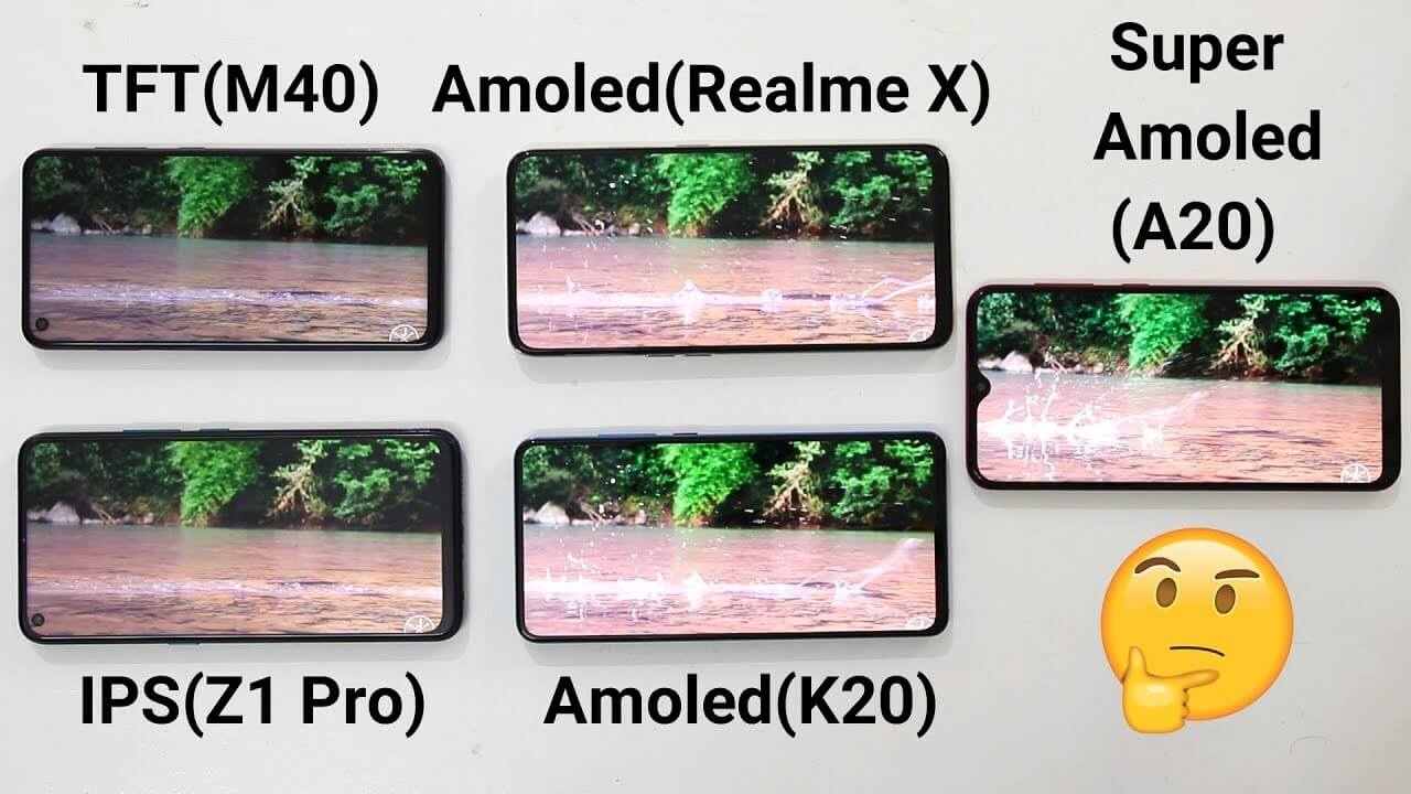 تفاوت صفحه نمایش AMOLED با IPS LCD در گوشی های شیائومی
