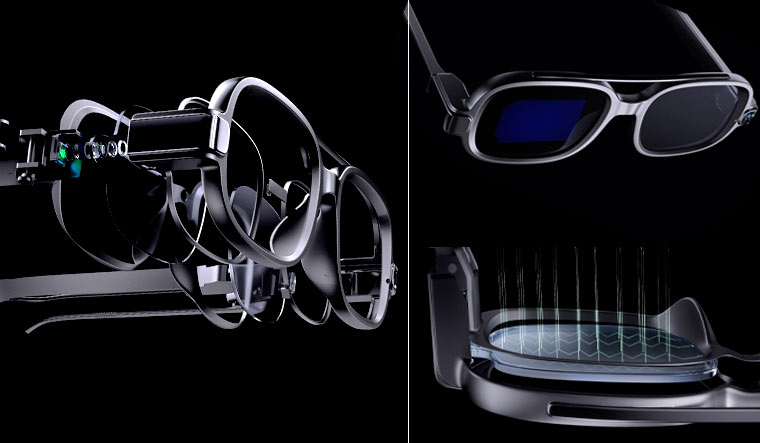 عینک هوشمند شیائومی با فناوری Micro LED