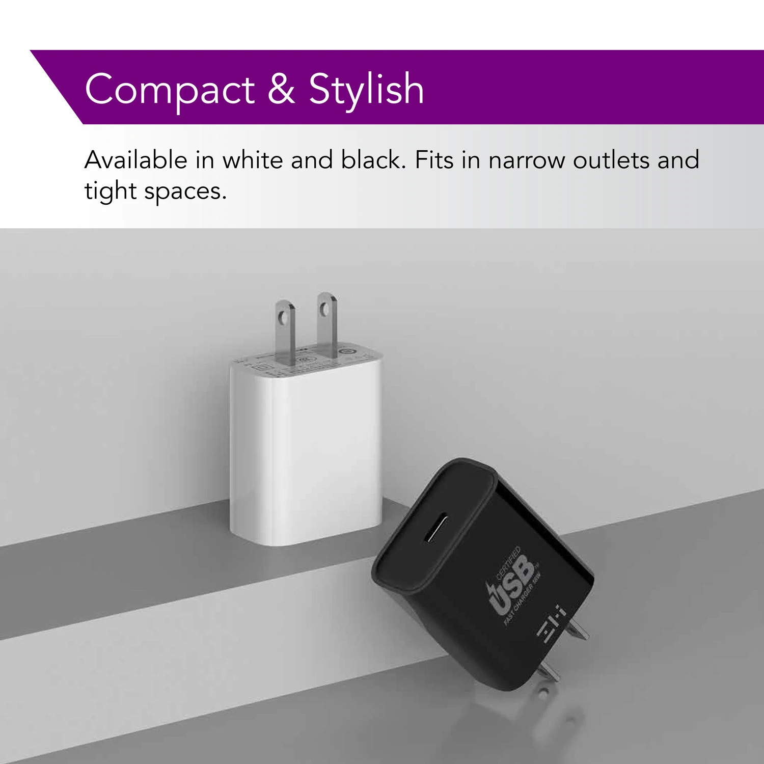 zPower™ Turbo 18W USB-C PD Wall Charger
